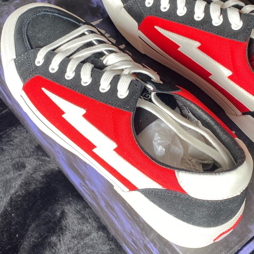 New Revenge X Storm vol 2 Black and red low sneakers Size 10 - Picture 5 of 10